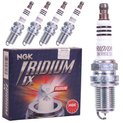 شمع سوزنی ایریدیوم پایه کوتاه NGK IX 6418 چهار عددی