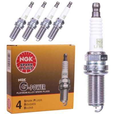 شمع سوزنی پایه بلند جی پاور 5018 NGK چهار عددی