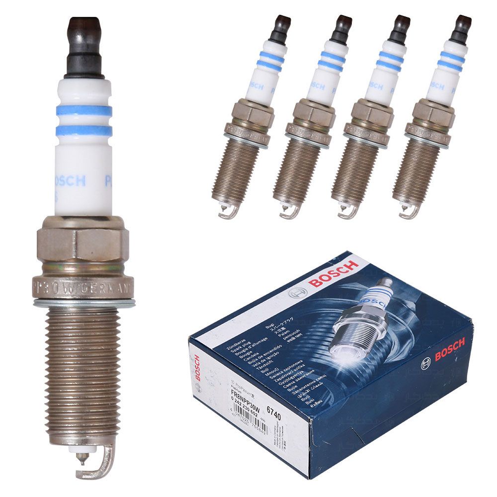 شمع سوزنی پایه بلند پلاتینیوم آلمان 6740 BOSCH چهار عددی