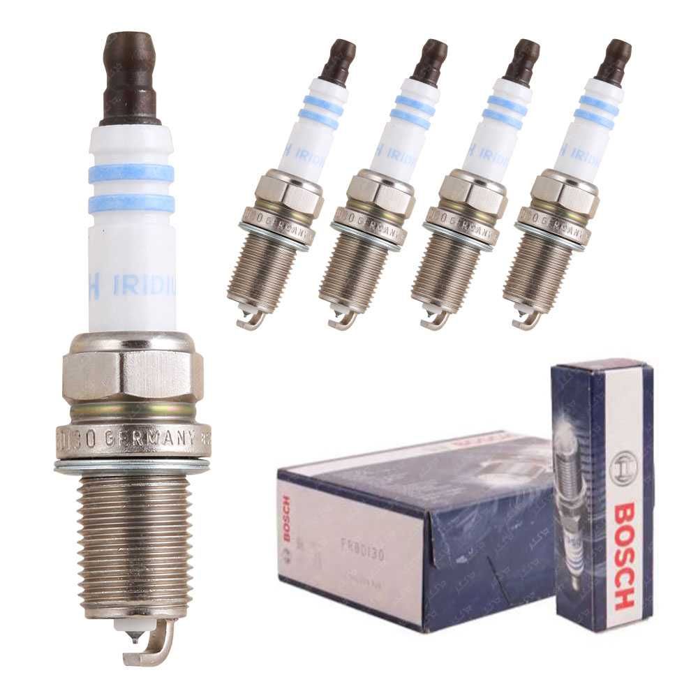 شمع سوزنی پایه کوتاه ایریدیوم آلمان BOSCH FR8DI30 چهار عددی