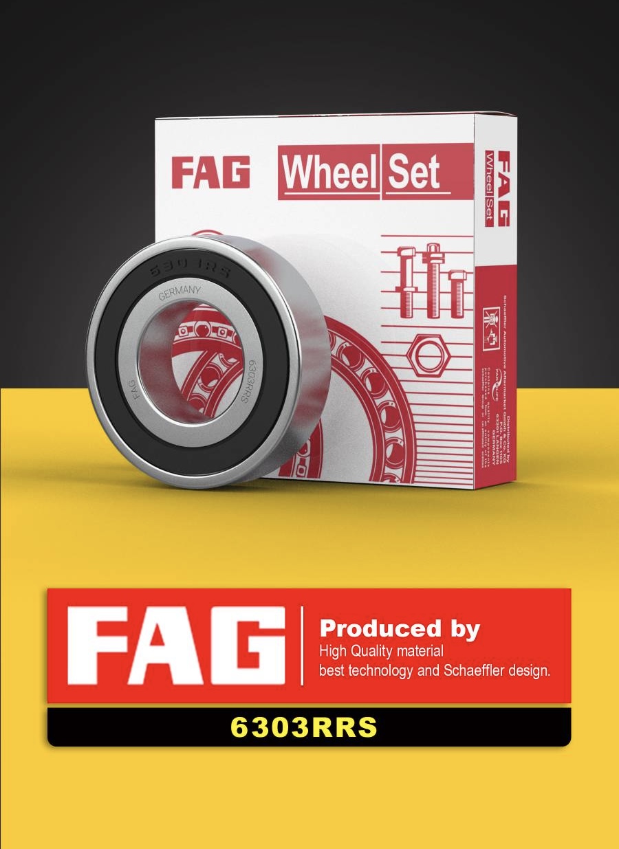 بلبرینگ دینام 6303 2RS پژو 405 و 206 FAG آلمان