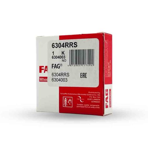 بلبرینگ 6304 2RS سر پایین شفت عقب گیربکس پراید و تیبا FAG آلمان